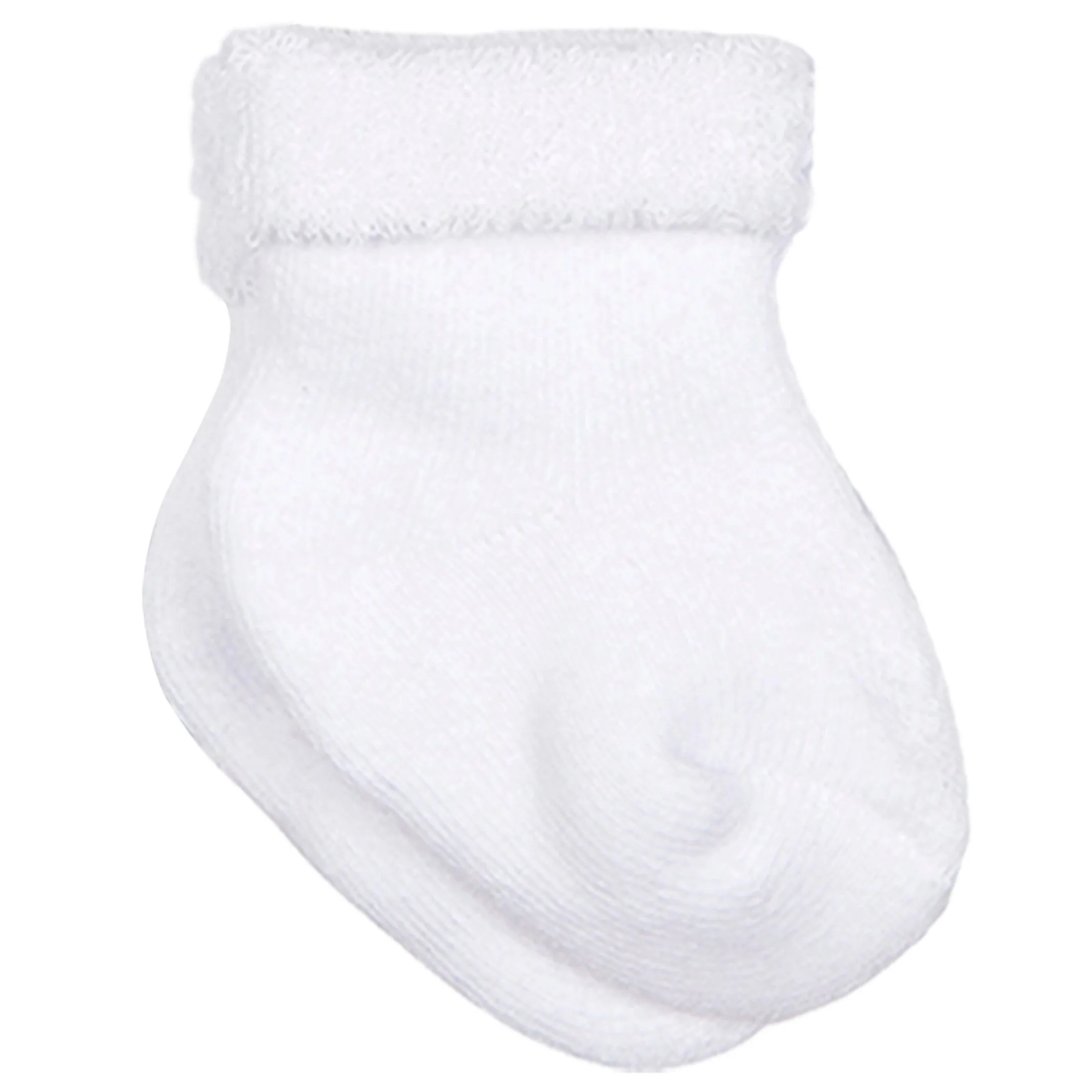 10-Pack Baby Boys Dino & White Wiggle Proof® Socks