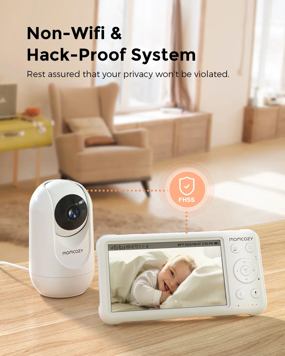 1080P High - Performance Video Baby Monitor BM01