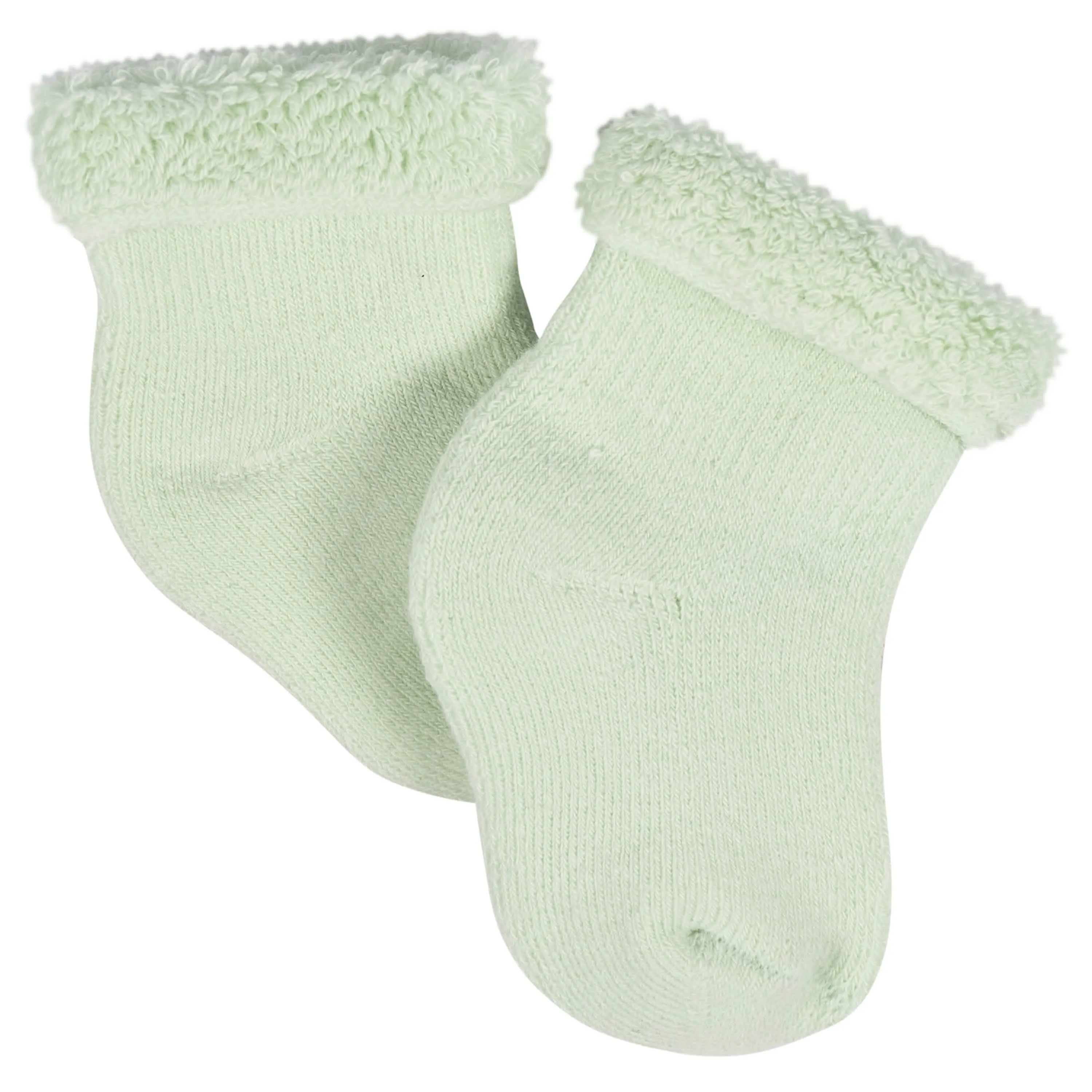 12-Pack Baby Neutral Happy Veggies Terry Wiggle Proof® Socks