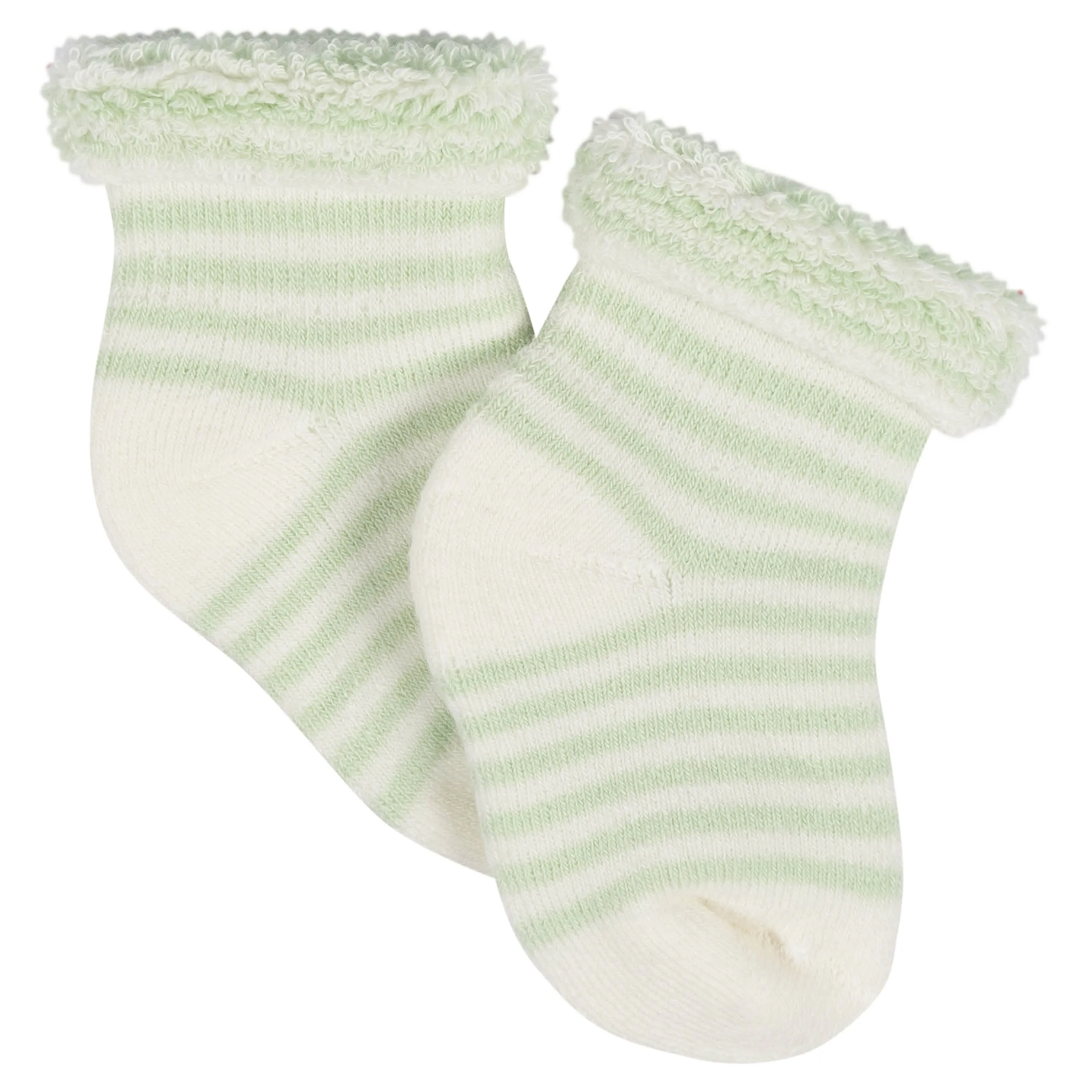 12-Pack Baby Neutral Happy Veggies Terry Wiggle Proof® Socks