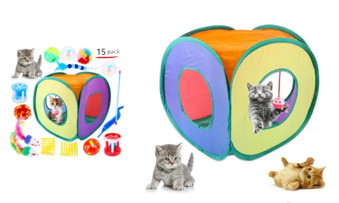 15 Piece Kitten Toys