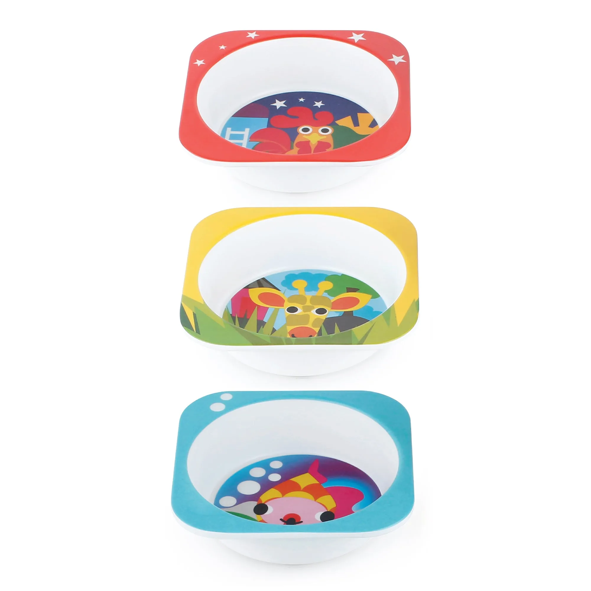 3-Piece Kids Bowl Set