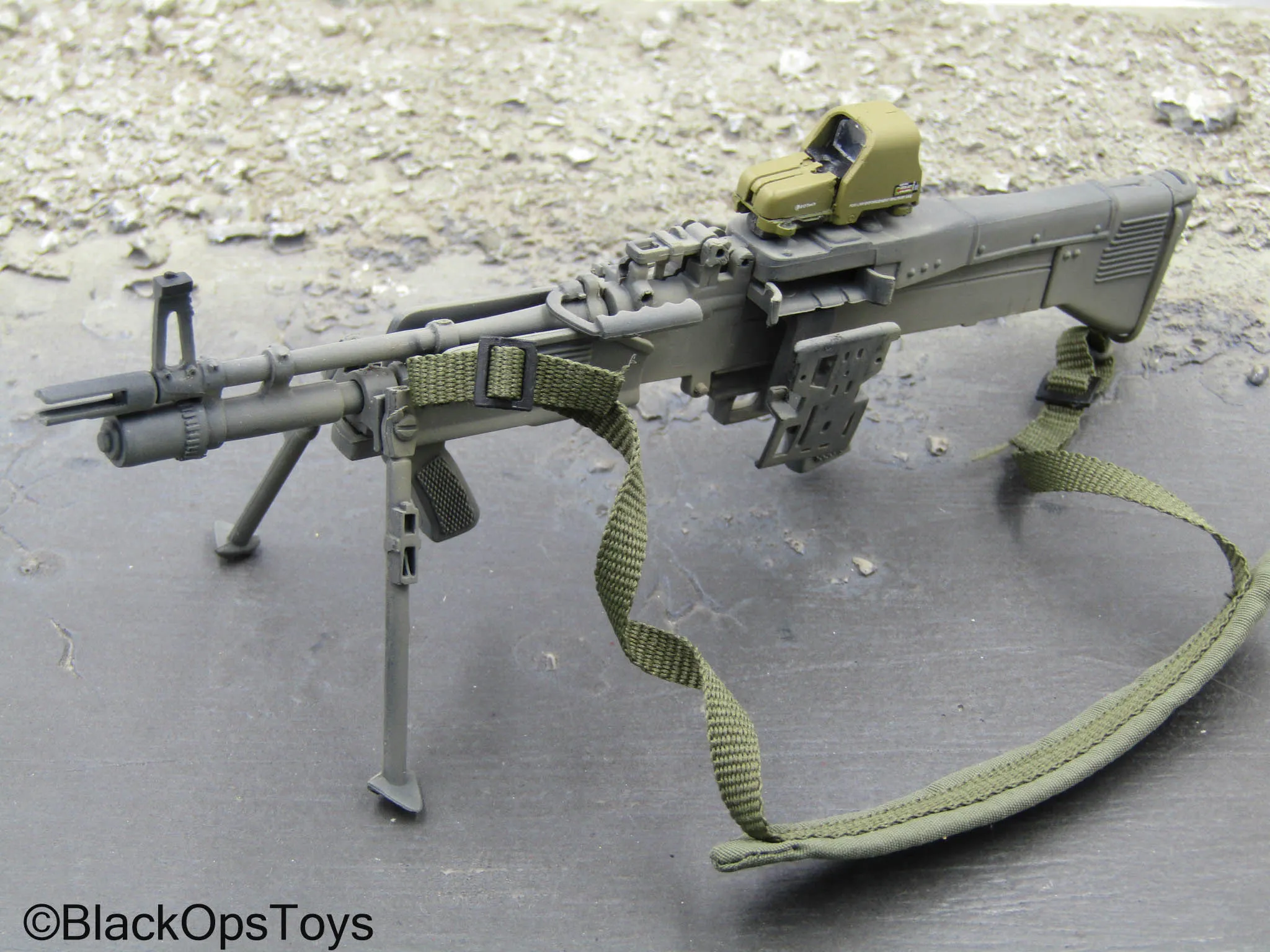 Ace Toys - Grey Camo M60 Light Machine Gun