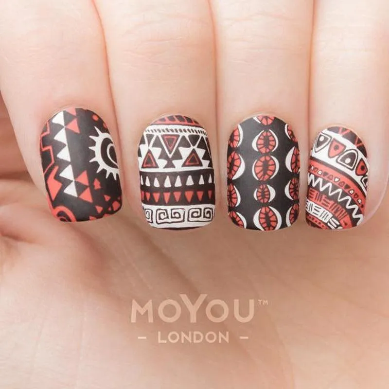 Africa 07 ✦ Nail Stamping Plate