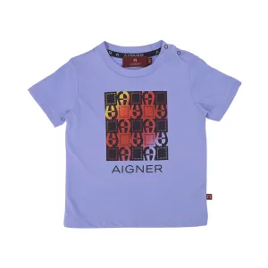 Aigner Kids Baby Boy's Blue T-Shirt