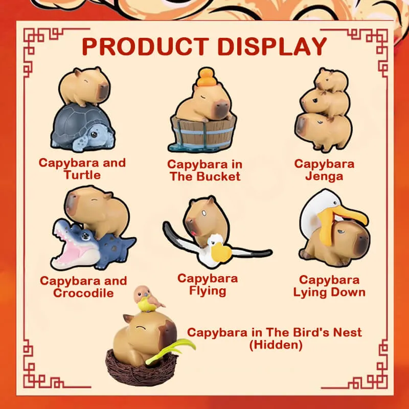 Animal Heavenly Body Capybara Series Blind Box