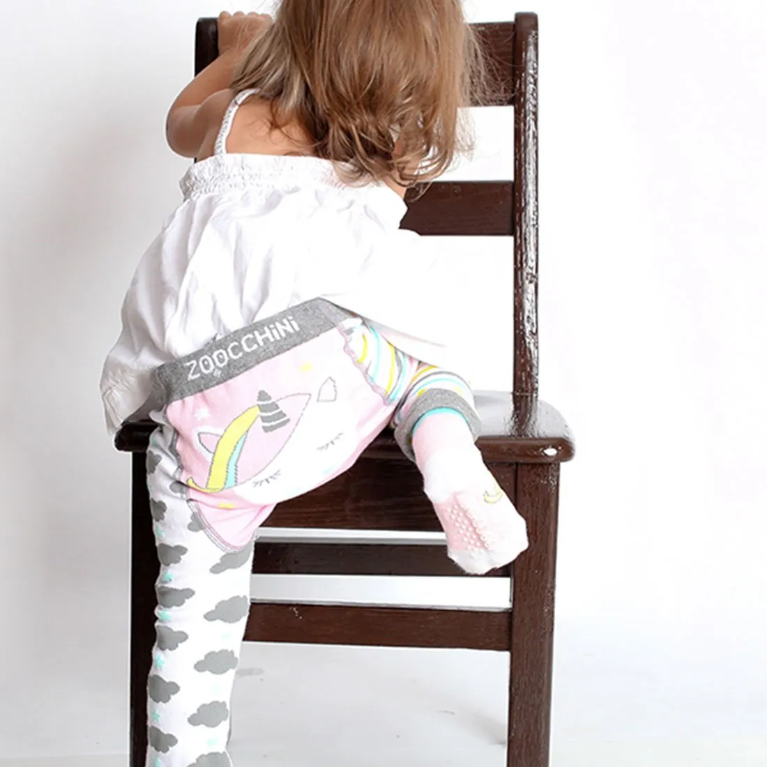 Baby/Toddler Crawler Leggings & Socks Set - Allie the Alicorn