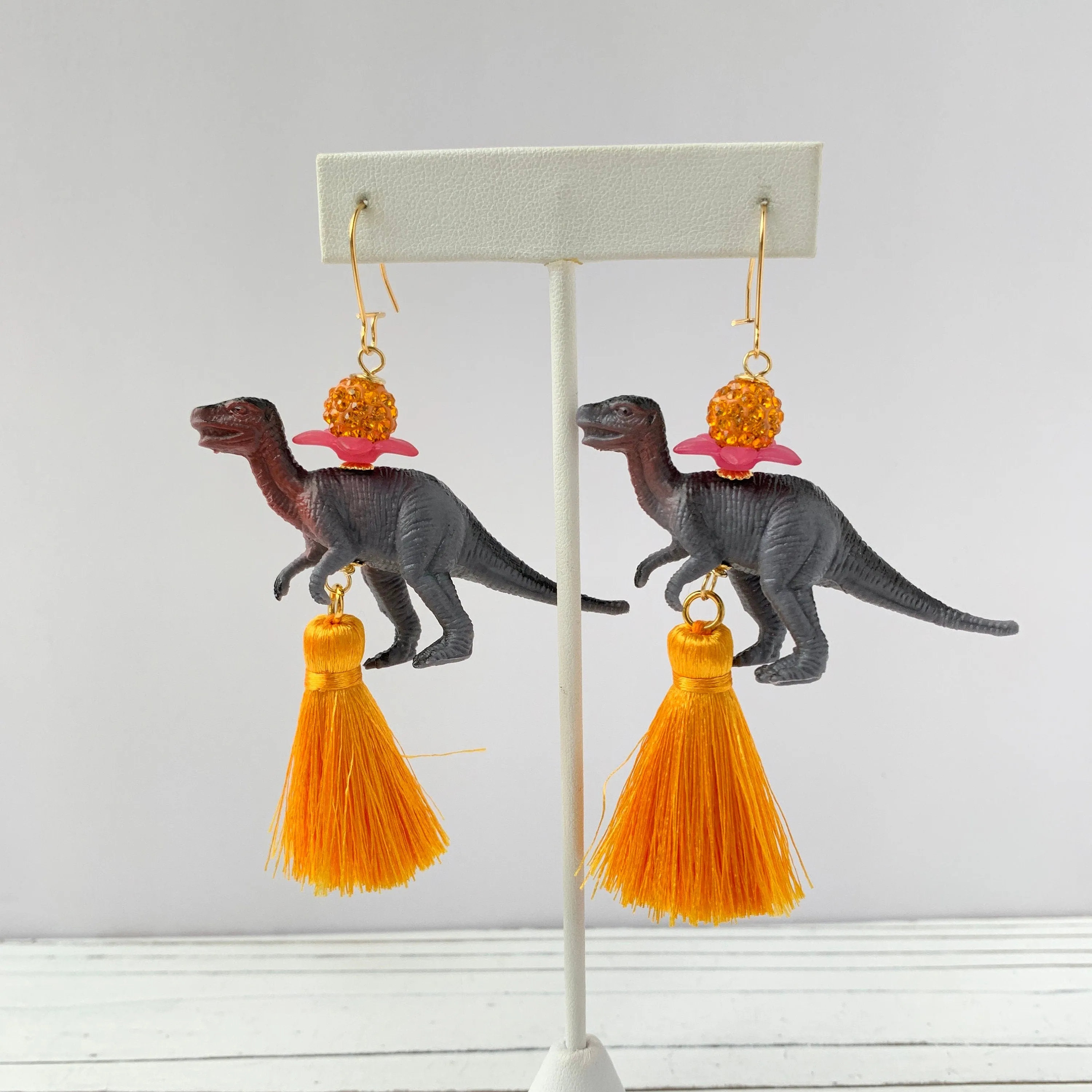 Baryonyx Dinosaur Earrings