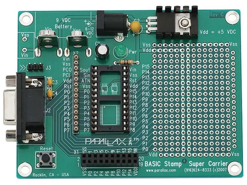 Basic Stamp Super Carrier Board