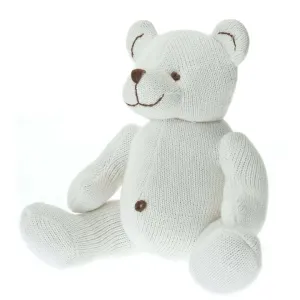 Beba Bean Ivory Large Knit Bear