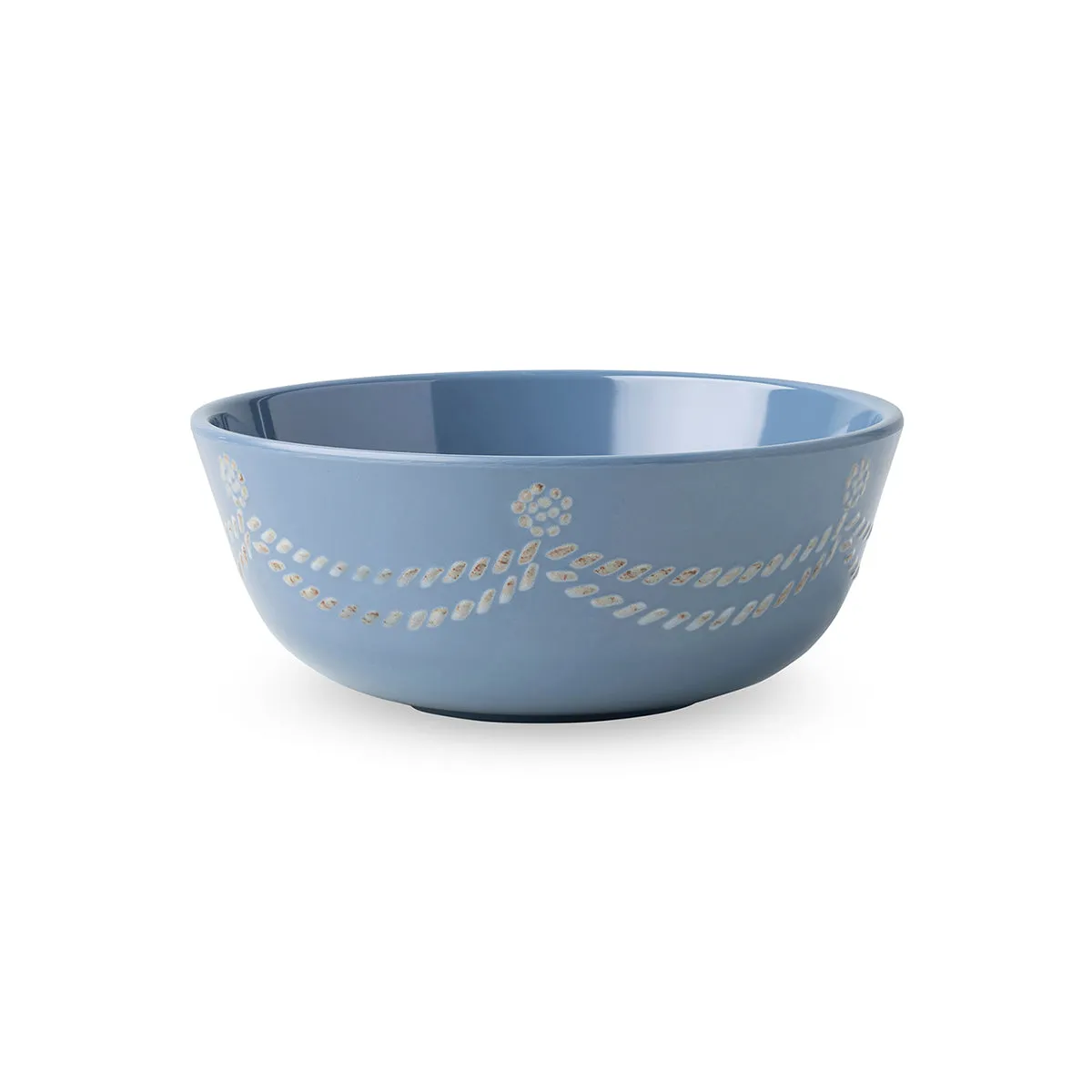 Berry & Thread Melamine Cereal/Ice Cream Bowl Set/4 - Chambray