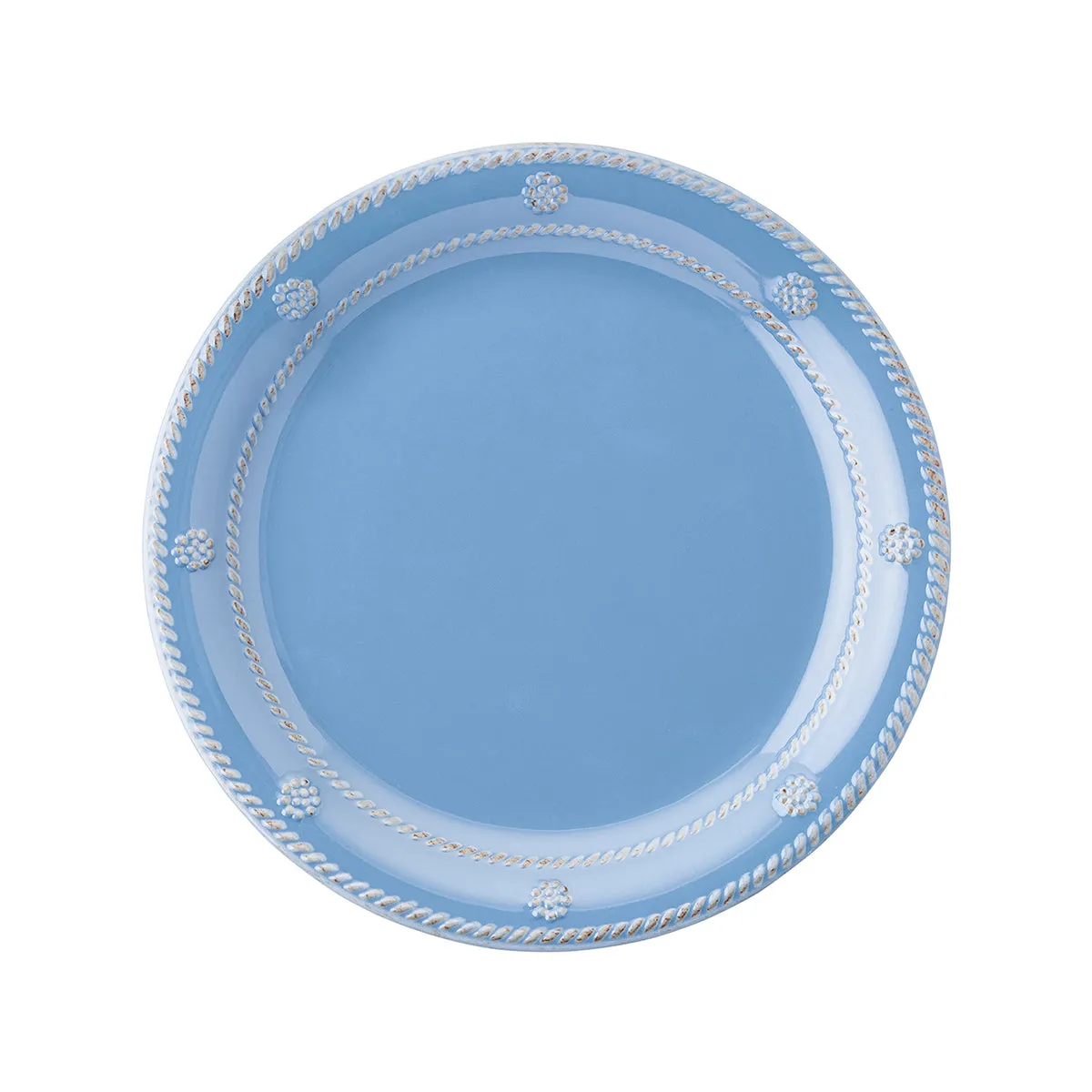 Berry & Thread Melamine Dessert/Salad Plate - Chambray