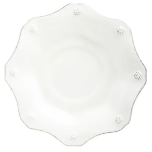 Berry & Thread White Scallop Saucer