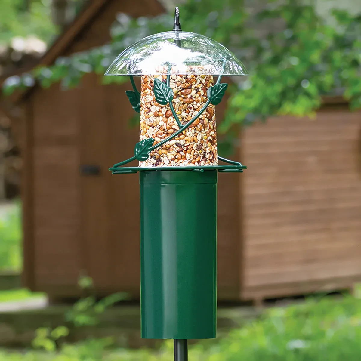 BirdsChoice Pole Mounted Seed Cylinder Feeder