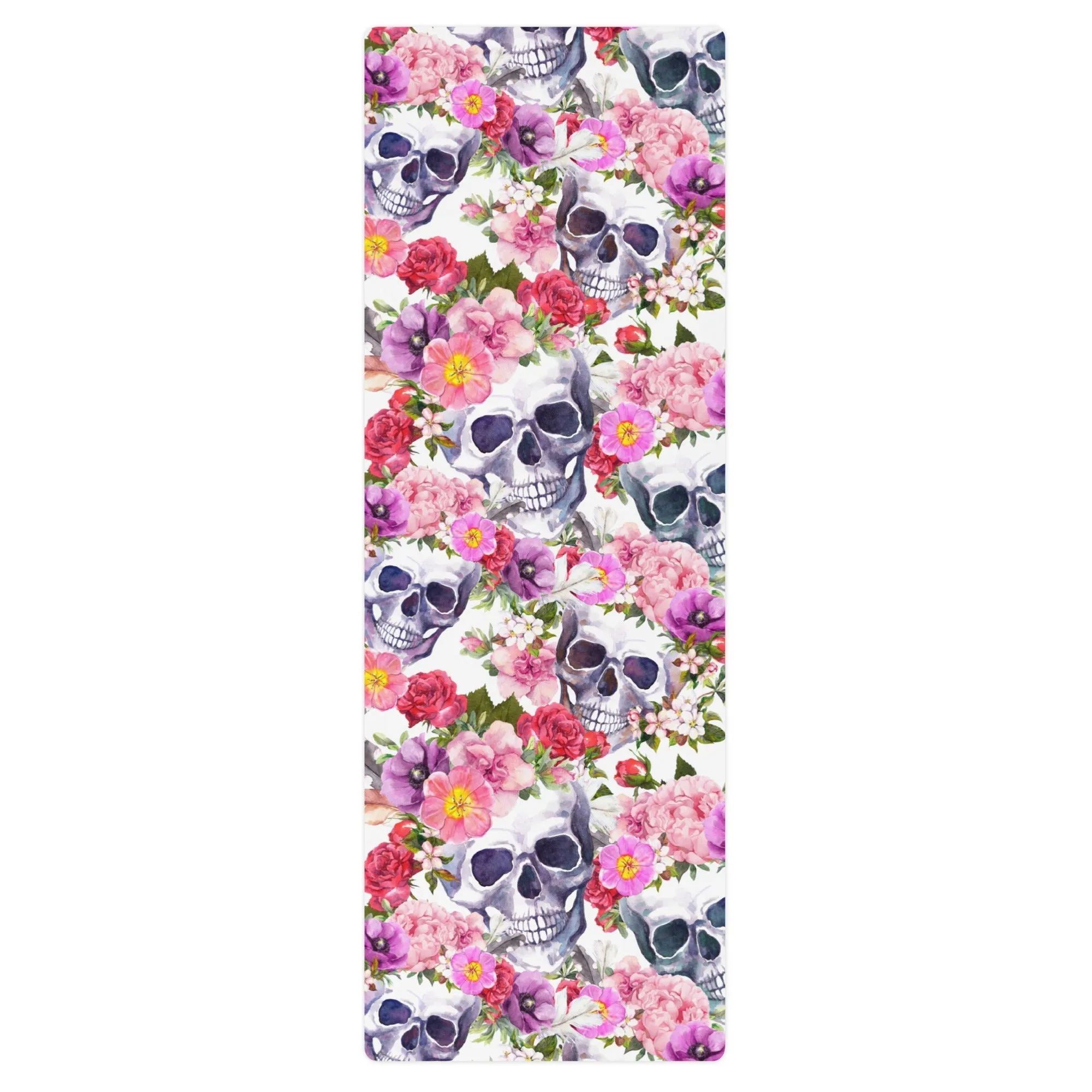 Boho Skull Yoga Mat