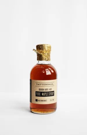 Bourbon Barrel Aged Maple Syrup