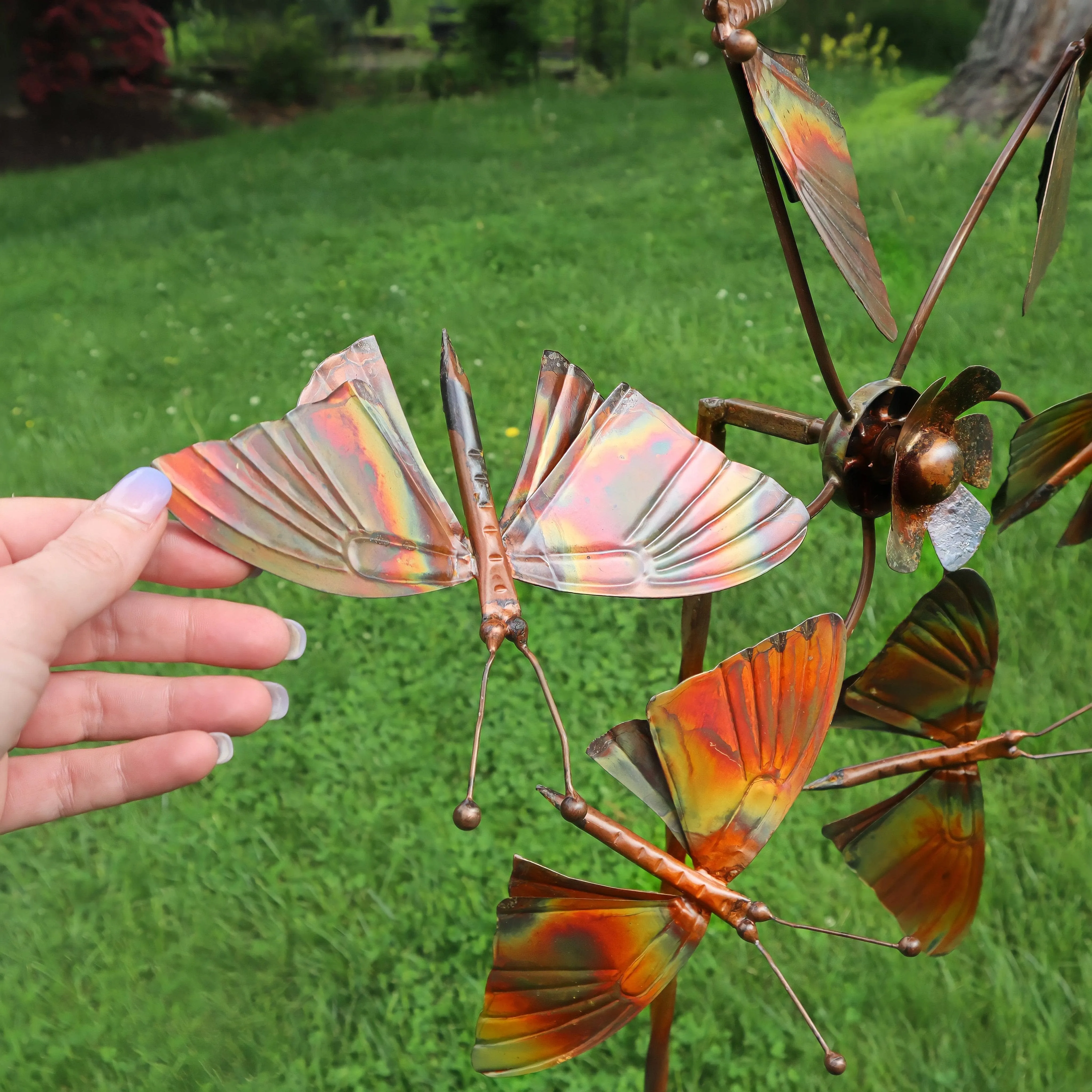 Butterflies Wind Spinner