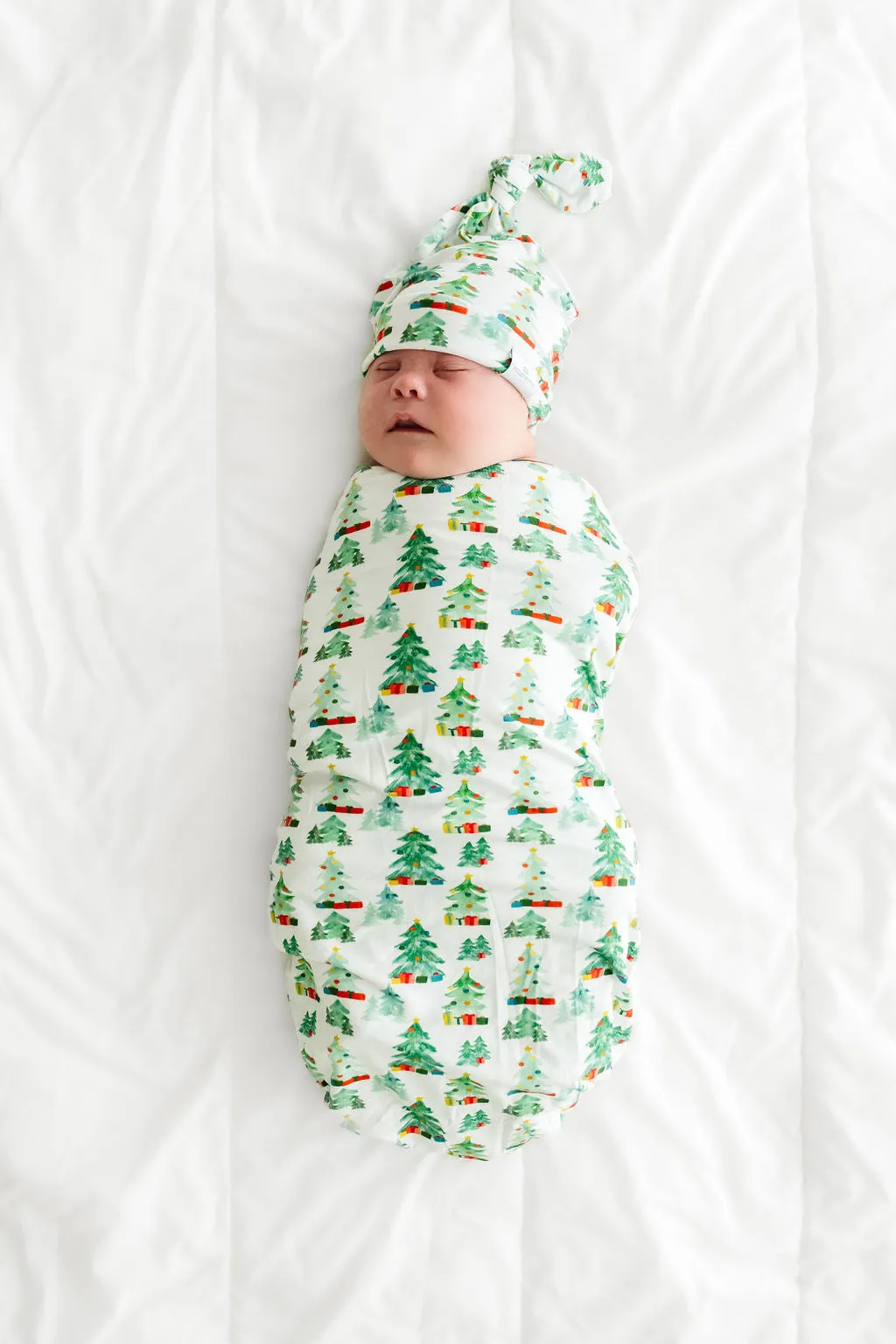 Christmas Forest Swaddle Blanket