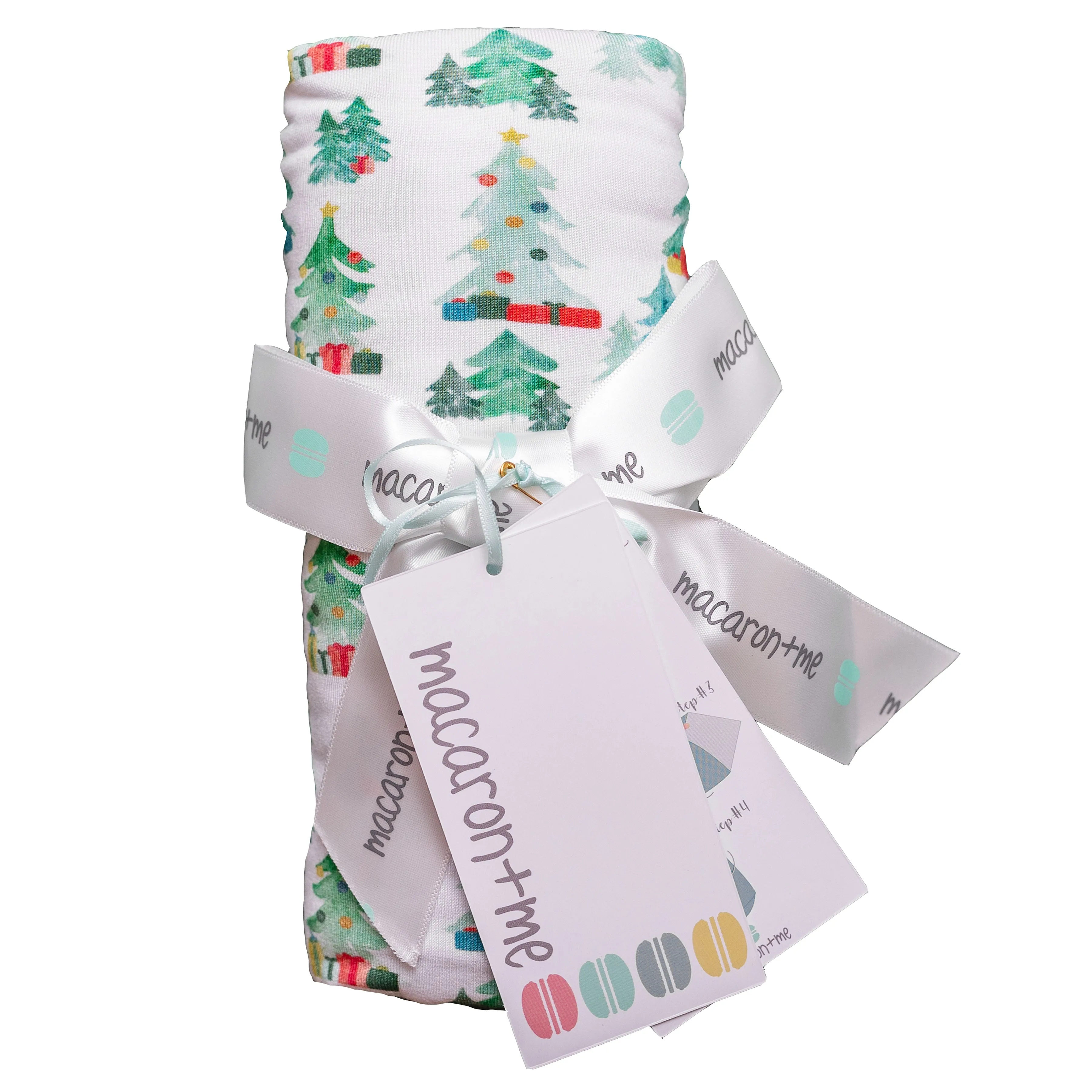 Christmas Forest Swaddle Blanket