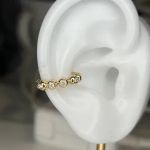 Diamond Bubbles Earcuff Earrings