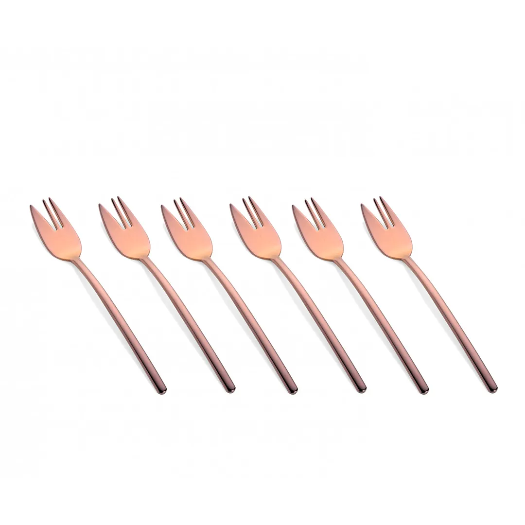 DUE BRONZO CAKE FORKS BOX SET