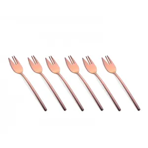 DUE BRONZO CAKE FORKS BOX SET