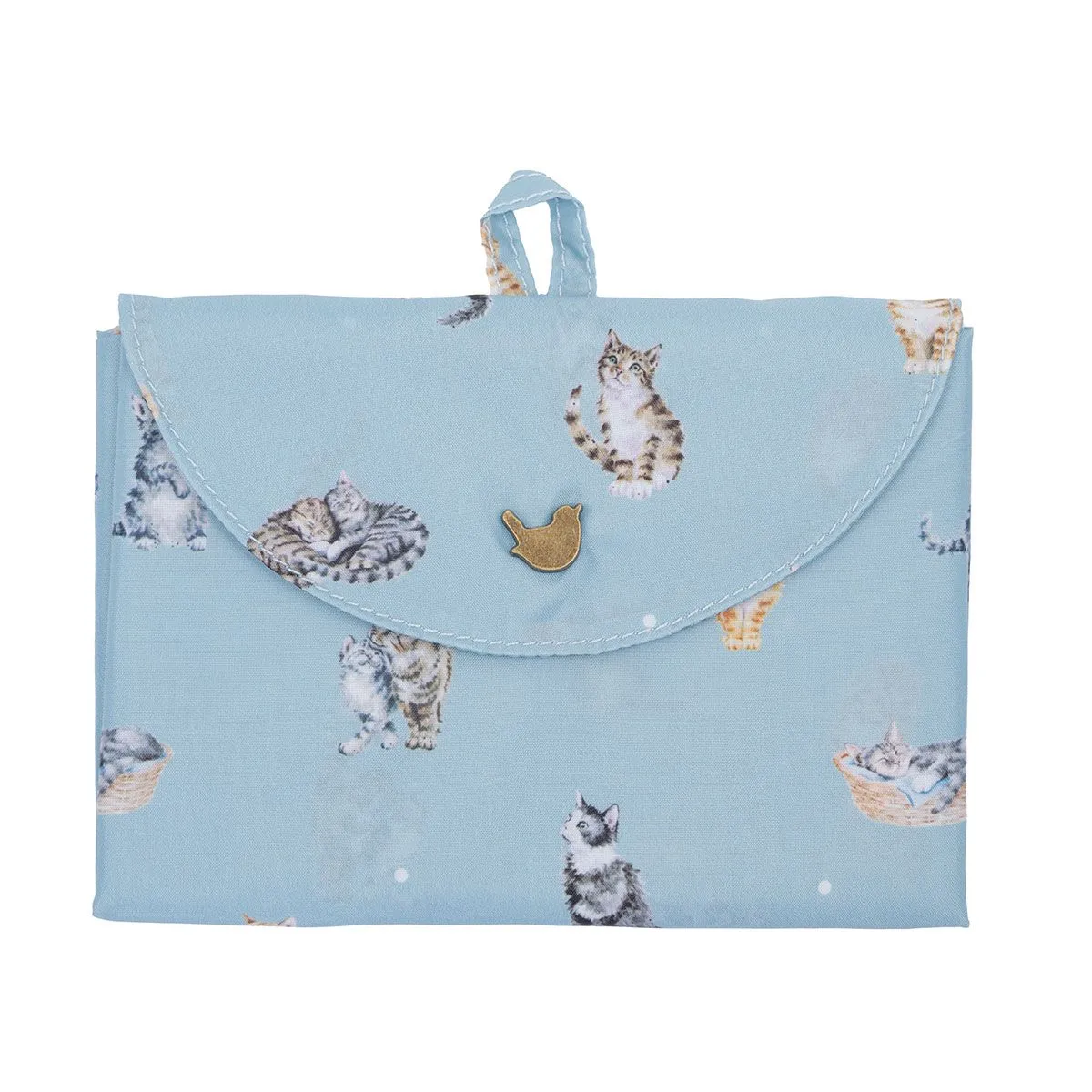 'Feline Friends' Cat Foldable Shopping Bag