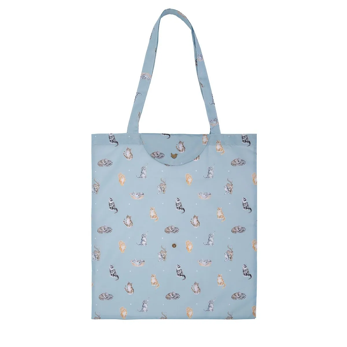 'Feline Friends' Cat Foldable Shopping Bag