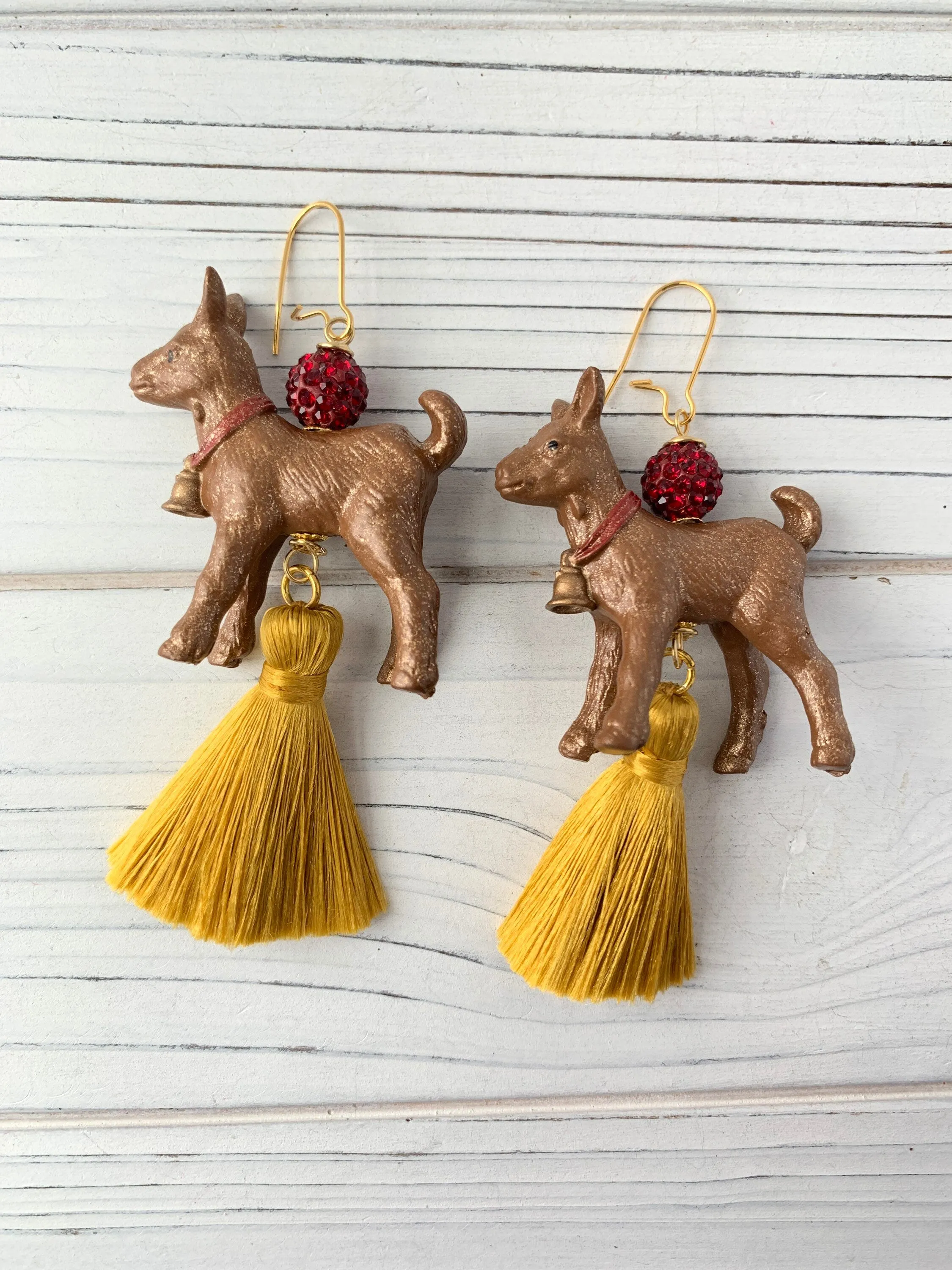 Franklin the Foal Tassel Earrings