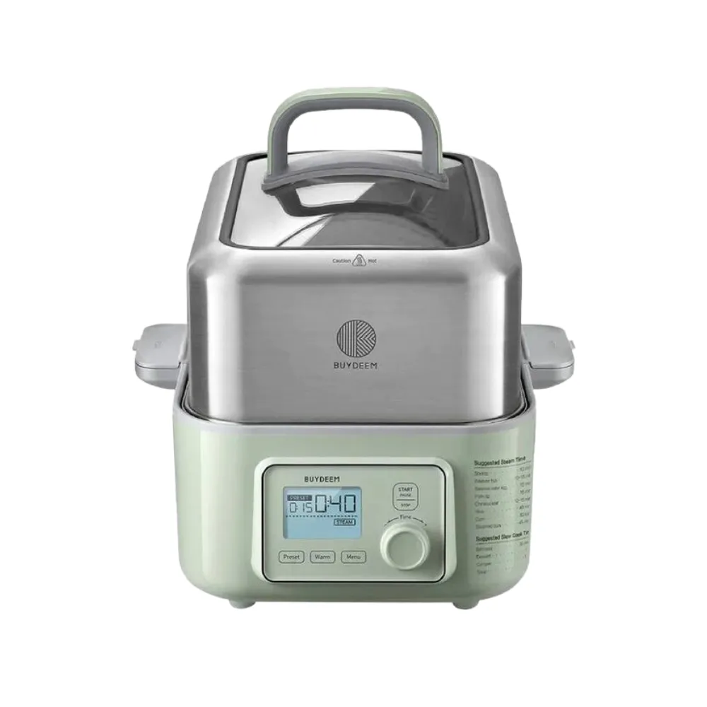 G553 Food Steamer with Stew Pots and Steam Rack - Bundle Offer