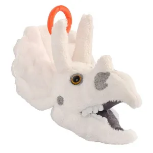 Giant Microbes - Triceratops Skull Keychain