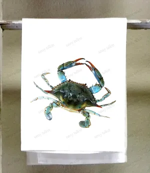 Kitchen towel, Blue Crab