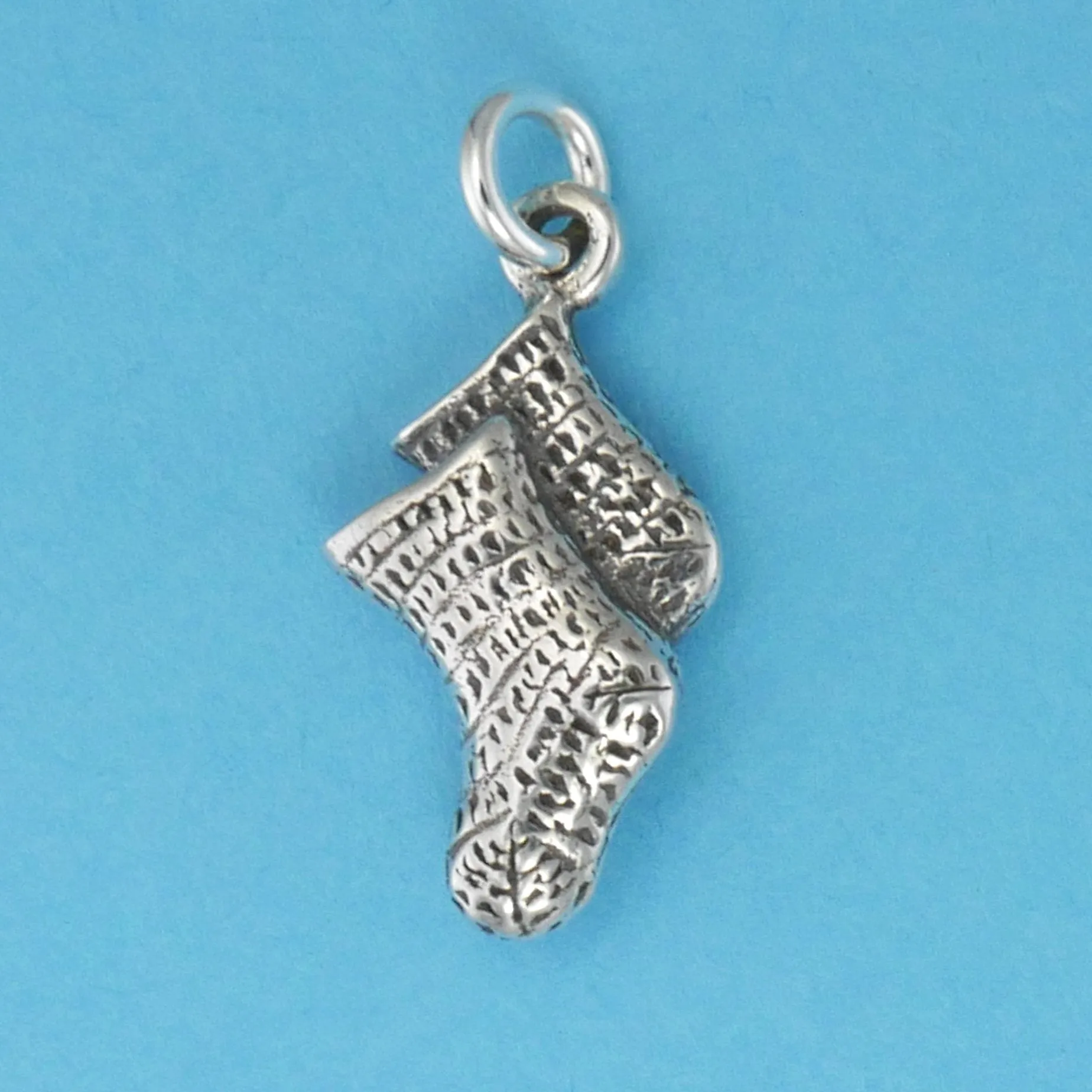 Knitted Baby Socks Charm