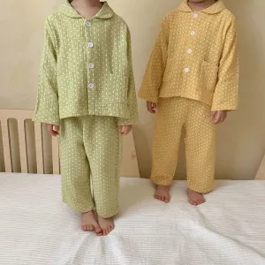 Long Sleeve Cotton Pajama Set