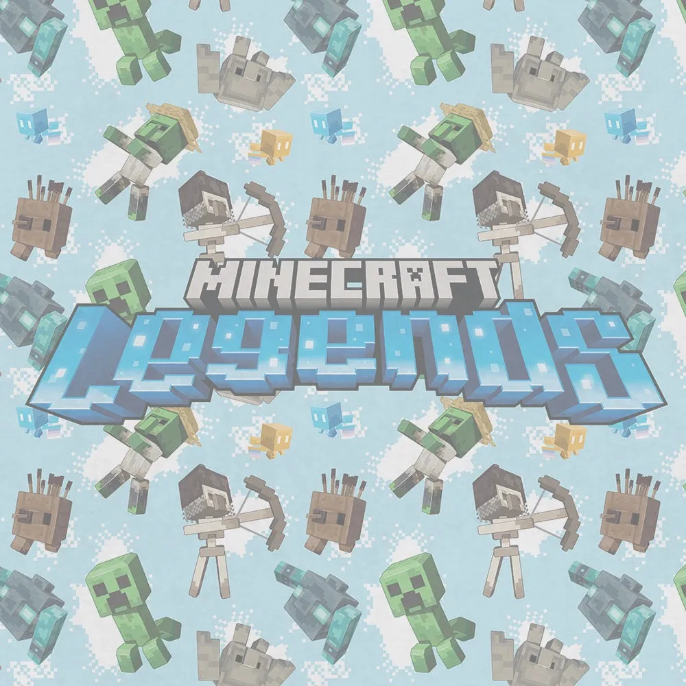 Minecraft Legends Pattern Desk Mat