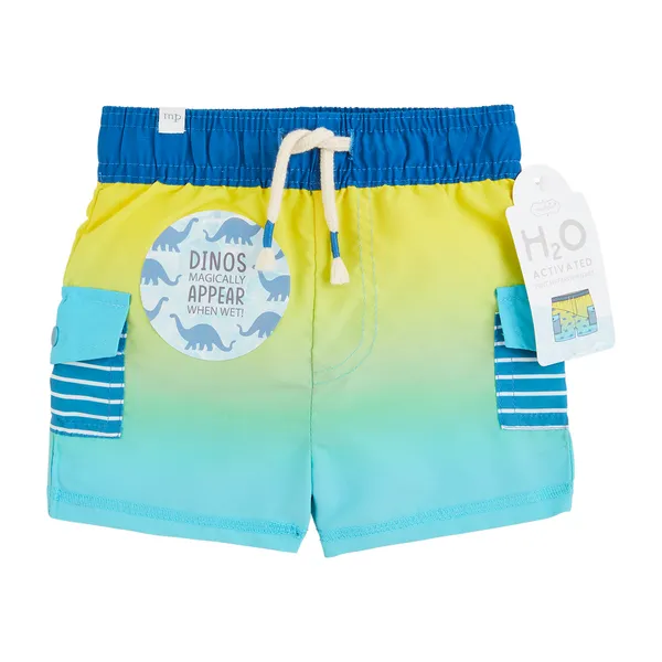 Mudpie Stars, Dino or Shark Color Changing Swim Trunks