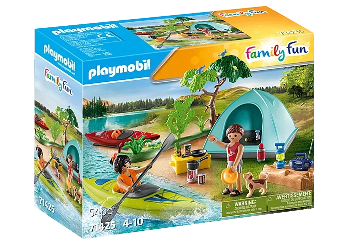 Playmobil Campsite with Campfire