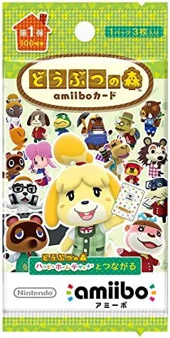 "Animal Crossing" amiibo Card Vol.1 1BOX (50 pack set)