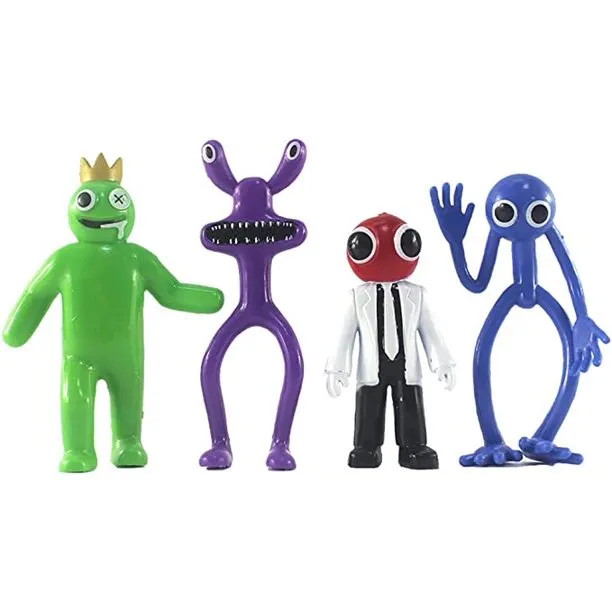 Rainbow Friends Action Figures Toys 12pcs