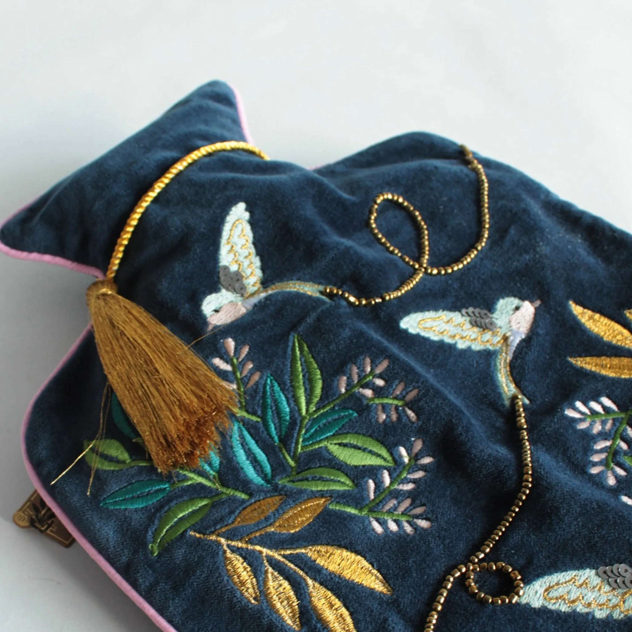 Secret Garden Bird Hot water Bottle