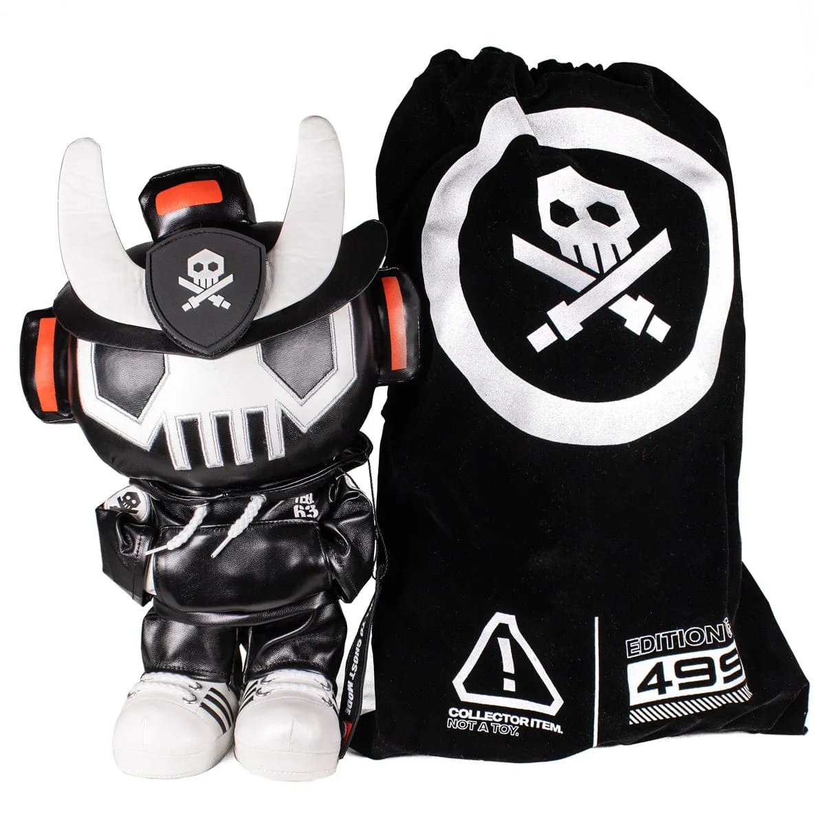 SOF-TEQ63 Bundle (Ready White   Armed Red) 14" Premium Plush Set by Quiccs x Martian Toys