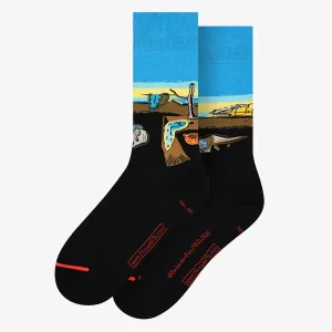 The Persistance of Memory by Dali Art Socks size Small