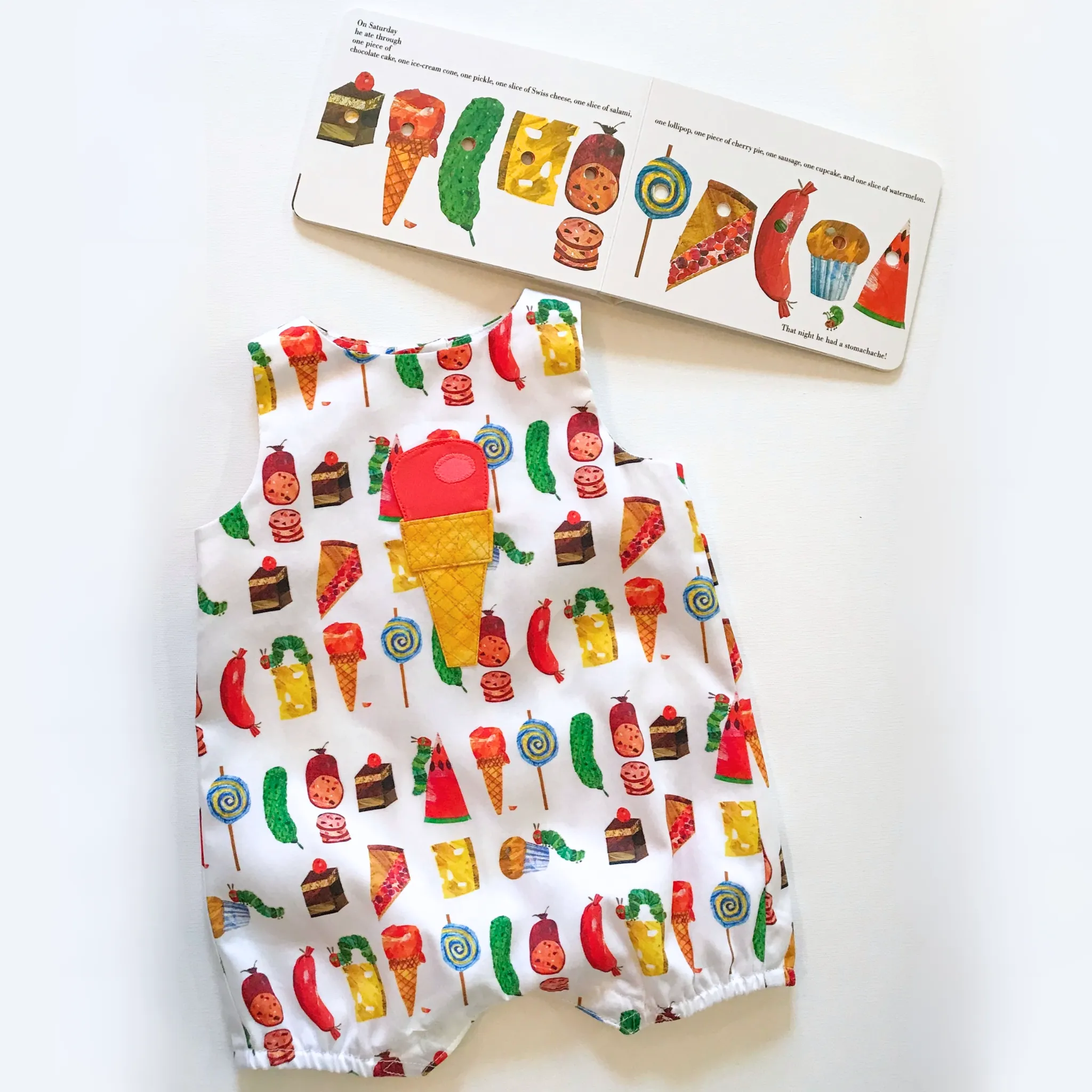 Very Hungry Caterpillar™ One Scoop Romper Gift Set: Romper and Board Book