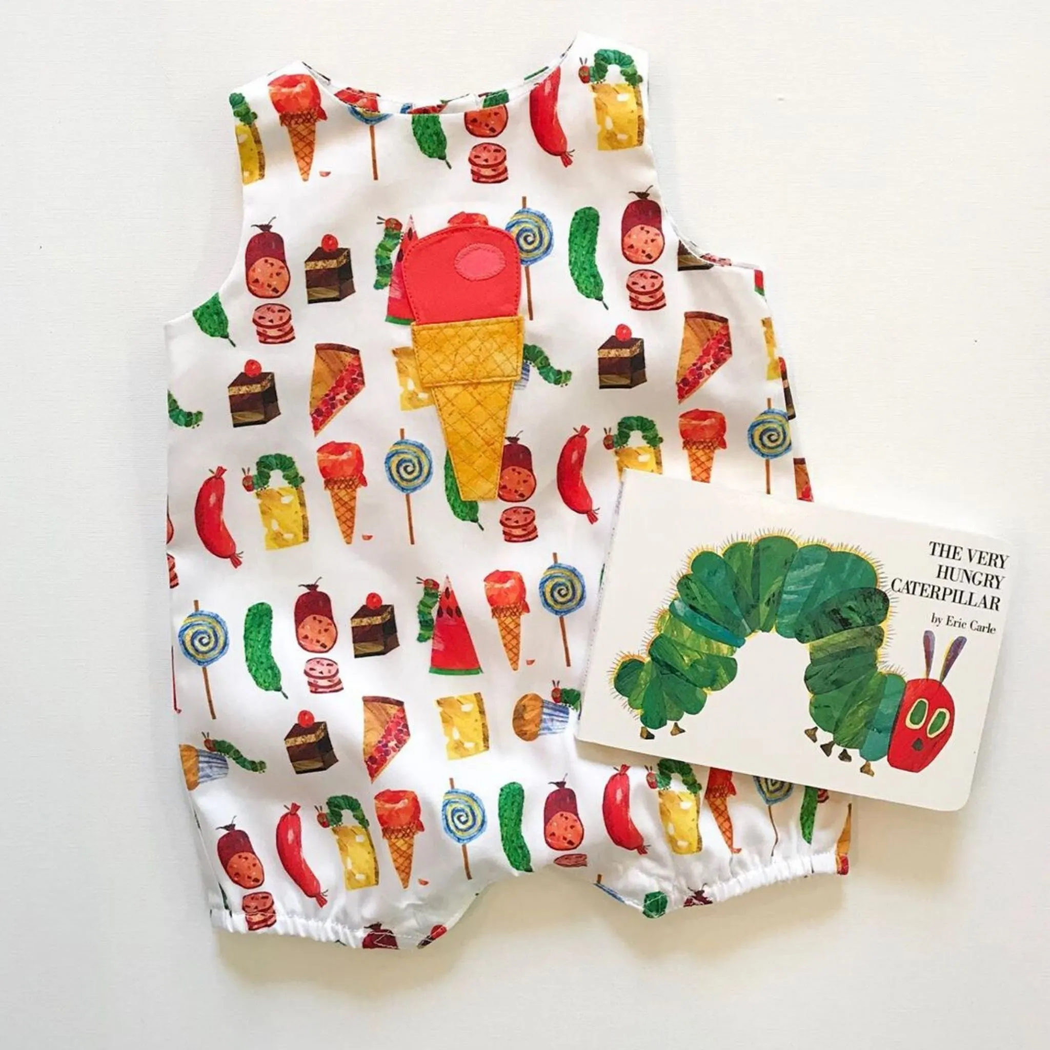 Very Hungry Caterpillar™ One Scoop Romper Gift Set: Romper and Board Book