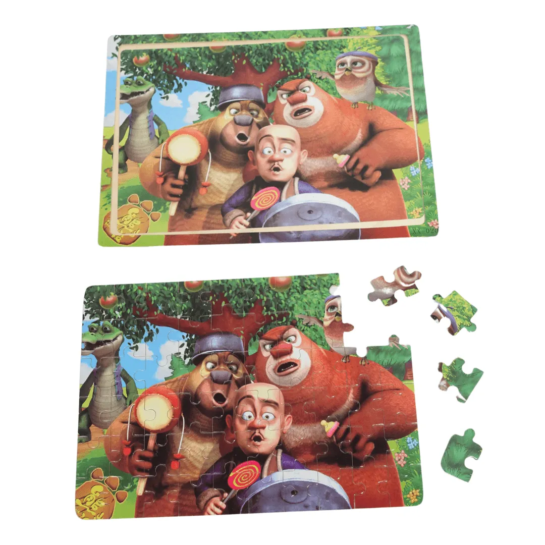 Wooden Jigsaw Puzzles-1 (Random Design will be send)